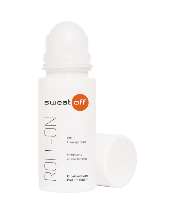 Antitranspirant Roll-On geöffnet